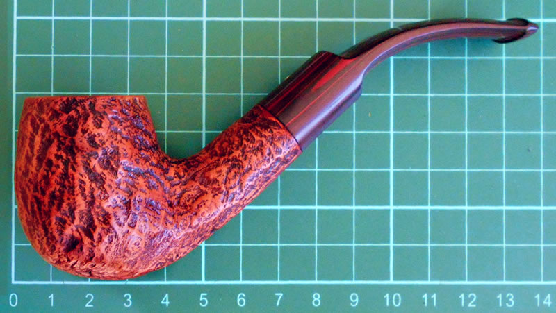 Dunhill - The White Spot Sandblast Smoking Pipe 